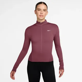Nike ONE DRI-FIT Trainingsjacke Pink Smoke/Rot L