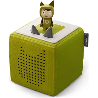 Tonies Toniebox Starterset grün mit Kreativ-Tonie