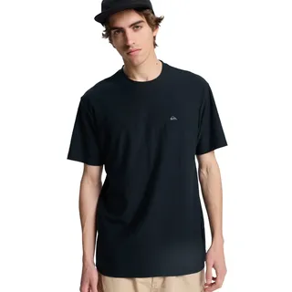 QUIKSILVER Slub Roundneck Sporttop Schwarz M