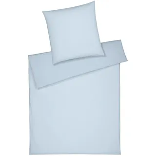 ELEGANTE Tender Flanell Blau 135 x 200 cm + 80 x 80 cm