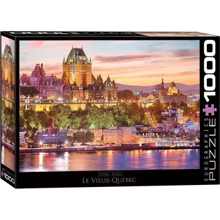 Eurographics 6000-0763 - Ville de Quebec , Puzzle, 1.000 Teile