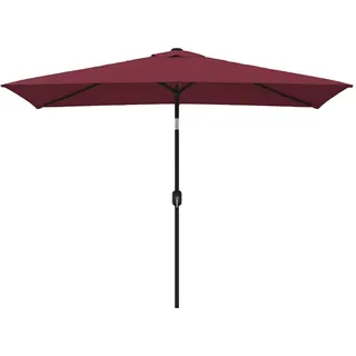 vidaXL Sonnenschirm 200 x 300 cm bordeauxrot