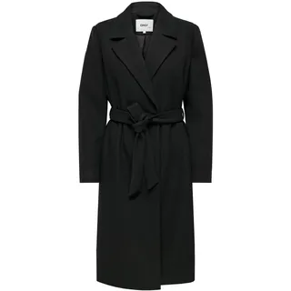 Only ONLALVILDA LIFE WRAP COAT schwarz 36