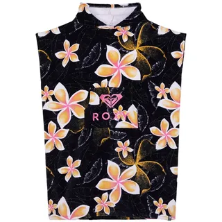 Roxy Stay Magical Printed Poncho Handtuch - Frauen - One Size - Schwarz.