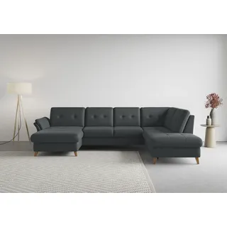 sit&more Wohnlandschaft grau