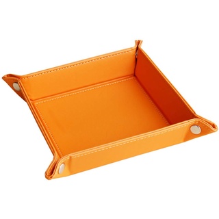 Zongha aufbewahrungsbox klein Bad aufbewahrungskorb kleine Aufbewahrungsbox Kleiner Korb kleine Box zur Aufbewahrung Körbe zur Aufbewahrung Korbspeicher orange