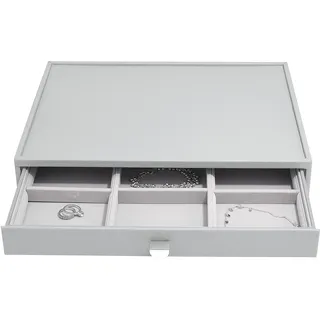 Stackers Pebble Grey Supersize Statement Drawer
