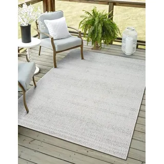 Myflair Möbel & Accessoires Outdoorteppich Vision, LAGERRÄUMUNG!, rechteckig, Höhe: 6 mm, kariert, Outdoor geeignet, Balkon, Terrasse beige|grau 200 cm x 300 cm x 6 mm