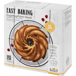 Birkmann Gugelhupfform Easy Baking Novél 22 cm schwarz