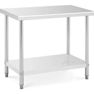 Royal Catering Edelstahl-Arbeitstisch ECO 100 x 60 cm