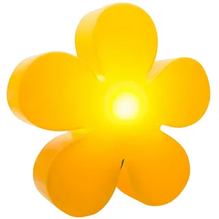 8 seasons DESIGN LED Gartenleuchte Kunststoff Ø 40 cm 1 Stück gelb