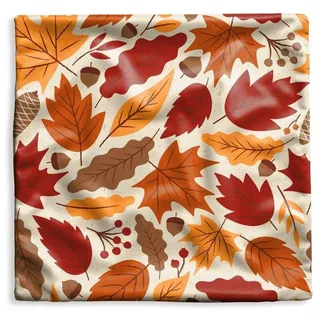 MuchoWow Dekokissen Natur - Herbst - Muster, Kissenbezüge, Kissenhülle, Deko Kissenbezug, Kissen, 40x40 cm bunt 40 cm x 15 cm x 40 cm