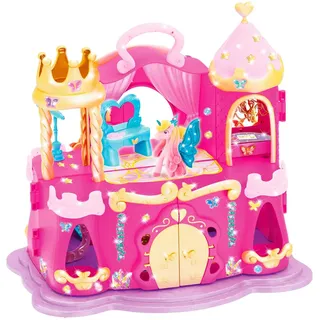 Galupy Rainbow Unicorn Schloss - Magisches Spielset mit Einhorn Figur