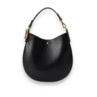 Polo Ralph Lauren für Damen. 427P06814001 Polo ID Handtasche aus schwarzem Leder (OSFA), Lässig