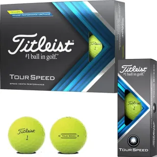 Titleist Tour Speed 3er Packung gelb