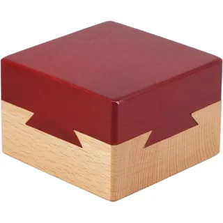 Impossible Schwalbenschwanz-Box, 3D-Holzpuzzle, Gehirn-Teaser, magische Schublad