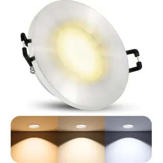 SSC-LUXon BEDA LED Einbauspot 1 rund silber