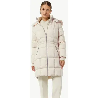 comma Winterjacke Outdoor-Jacke Daunenparka mit abnehmbarem Kunstfell beige 42 EU