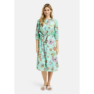 Milano Italy Sommerkleid mit Bindegürtel bunt 38