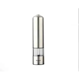 Michelino Elektrische Gewürzmühle Salz-/Pfeffermühle Grob- und Feinjustierung Stahl