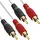 Audio-Kabel 2x Cinch-Stecker 2x Cinch-Stecker 7m