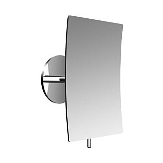 Emco Pure Klebe-Wandspiegel 109400130 132 x 212 mm, 3-fach, eckig, chrom
