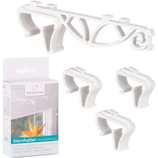 innerperform Sternhalter Kunststoff Weiß