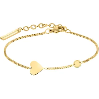 Liebeskind Berlin Edelstahl Armband goldfarben 20cm