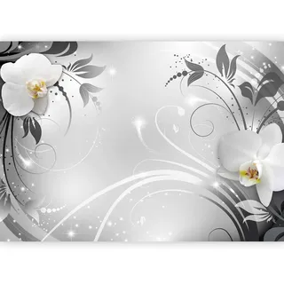 Fototapete murando 400x280 cm Vlies Tapeten Wandtapete XXL Moderne Wanddeko Design Wand Dekoration Wohnzimmer Schlafzimmer Büro Flur Blumen Orchidee b-A-0060-a-b