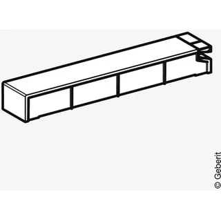 Geberit Spülkastendeckel zu Sanitärmodul für WC, 243440TA1