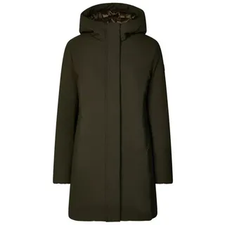 SAVE THE DUCK Parka Leyla Damen Winterjacke, Wintermantel, Regenmantel, Kapuzenjacke, Funktionsjacke grün M/L