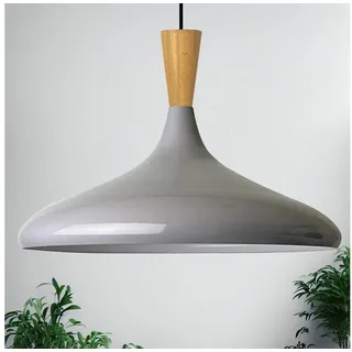 Bamyum Champion 1-flg. 35 cm rund Holz grau