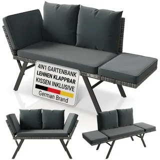 Juskys Calvia 240 x 60 x 90 cm Grau