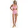 Scoop Bralette Sport Active Essentials Cotton 3 Stripes Pink/Rot S