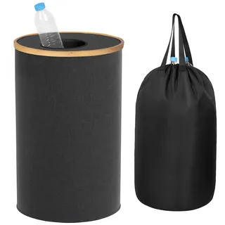 Relaxdays Flaschensammler 100 l Schwarz