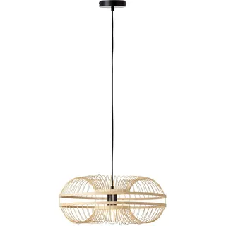 Brilliant Busan 1-flg. Ø48 cm oval schwarz/natur
