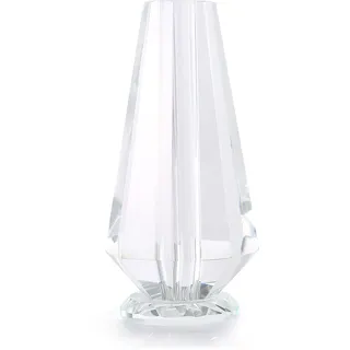 Elegante Kristallvase Für Kristallrose – Handgefertigte Dekoration