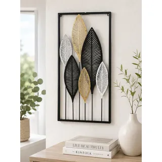 MF Blätter Metall 75x75 cm
