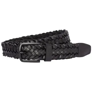 CAMEL ACTIVE Flechtgürtel aus Leder grau 115