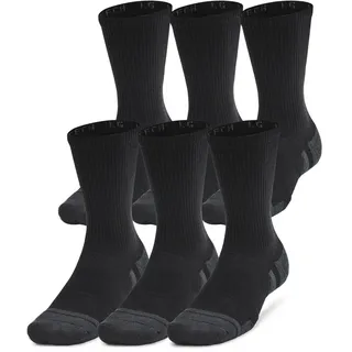 Under Armour Performance Tech Crew Socken 6er Pack Schwarz 42-47,5