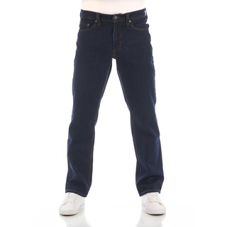 Mustang Herren Jeans Big Sur Regular Fit Regular Fit Denim Blue Normaler Bund Reißverschluss L 32