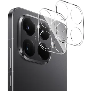 GEEMEE für Xiaomi Mi 17T/17T Pro/15T/15T Pro Kameraschutz für Panzerglas Schutzfolie, 2 Stück 9H Härte HD-Klare Anti- Kratzer Kamera Displayschutz, 2.5D Blasenfrei Folie Gehärtetes Glas Folie