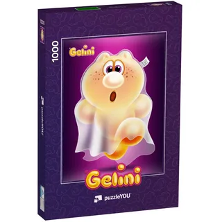 puzzleYOU: Puzzle 1000 Teile „Gelini Halloween DOTT“