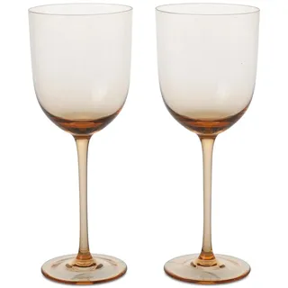 Ferm Living - Host Weinglas, blush, Weißwein