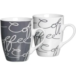 Ritzenhoff & Breker Cornello Kaffeetasse 0,25 l Grau 2 St.