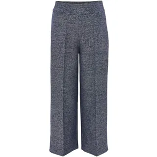OPUS Damen Culotte | Culotte Misha Fresh Wide aus Viskose Mix Coal Blue, 38 - 38W