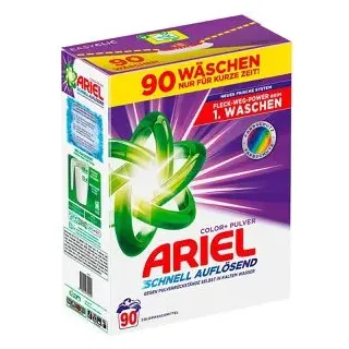 Ariel Color+ Pulver 90 WL