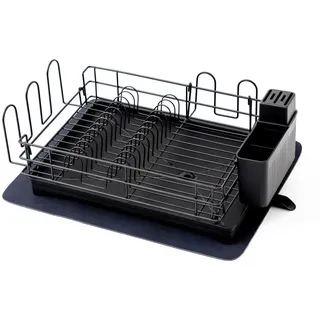 chefgastro Abtropfgestell 15 x 42 x 31 cm Farbe Stahl