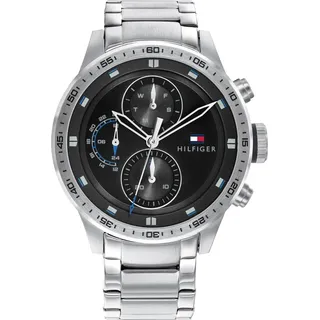 Tommy Hilfiger Trent Herrenuhr - Schwarz/Silber