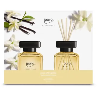 Ipuro Essentials Raumduft Soft Vanilla 2 X 50 Ml Diffuser